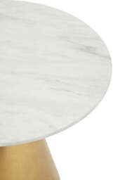 Isola Dining Table – White Marble Top - thumbnail 4
