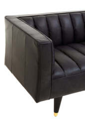 Riviera Leather Sofa – Flared Arms (Three Seater) - thumbnail 6