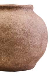 Coco Round Cotton Mache and Ravessa Shell Vase - thumbnail 3