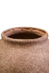 Coco Round Cotton Mache and Ravessa Shell Vase - thumbnail 6