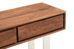 Hertford Acacia Wood Console Table - thumbnail 4