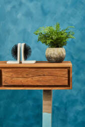 Hertford Acacia Wood Console Table - thumbnail 6