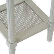 Belmont Rattan Collection Modern Bedside Side Table - thumbnail 3