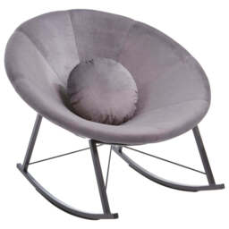 Horizon Conic Rocking Chair – Grey - thumbnail 1