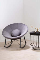 Horizon Conic Rocking Chair – Grey - thumbnail 4