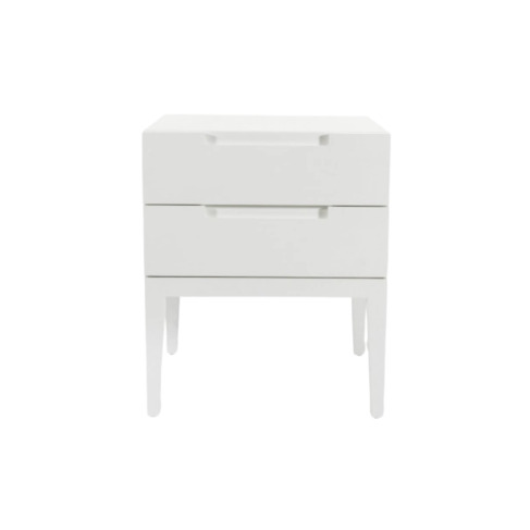 Orchid 2 Drawer Bedside Table – Elegant Bedroom Storage - image 1