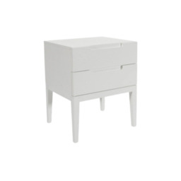 Orchid 2 Drawer Bedside Table – Elegant Bedroom Storage - thumbnail 2