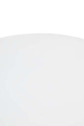 Knutsford Whitewash Mango Wood Round Coffee Table – Contemporary Round Coffee Table - thumbnail 3
