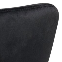 Lima Dining Chair with Armrest in Black Set of 2 - thumbnail 5