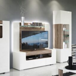 Toronto 140cm Wide TV Cabinet with Modern Design - thumbnail 3