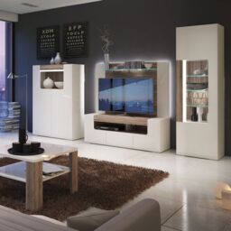 Toronto 140cm Wide TV Cabinet with Modern Design - thumbnail 4
