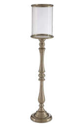 Vireo Townhouse Candle Holder – Nickel (Large) - thumbnail 5