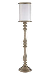 Vireo Townhouse Candle Holder – Nickel (Large) - thumbnail 1