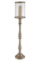 Vireo Townhouse Candle Holder – Nickel (Large) - thumbnail 4