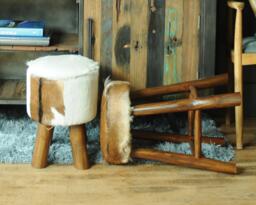 Tervin Round Stool - thumbnail 2