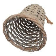 The Noel Collection Medium Wicker Bell - thumbnail 2