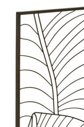 Whisper Wall Art – Black Leaf Design (Large) - thumbnail 3