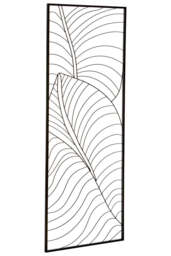 Whisper Wall Art – Black Leaf Design (Large) - thumbnail 4