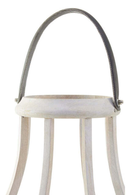 Keswick Curved Wooden Lantern - image 1