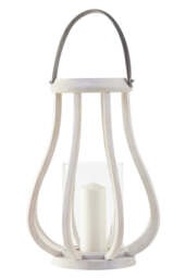 Keswick Curved Wooden Lantern - thumbnail 3