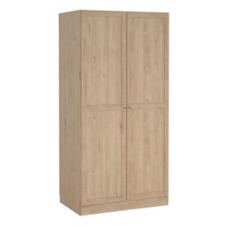 Brande Wardrobe 2 Frame Doors in Jackson Hickory - thumbnail 2