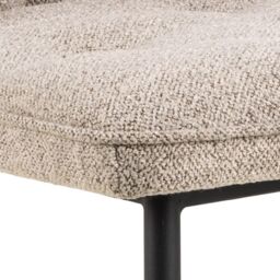 Brooke Dining Chair in Monza Beige Set of 2 - thumbnail 6