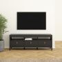 Barcelona TV Unit with 3 Drawers in Matte Black Finish - thumbnail 4