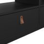 Barcelona TV Unit with 3 Drawers in Matte Black Finish - thumbnail 5