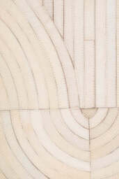 Oakridge Safira Hair-On-Leather Rug – Natural (Small) - thumbnail 5