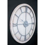 Williston White Oversized Wall Clock - thumbnail 2