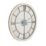 Williston White Oversized Wall Clock - thumbnail 3