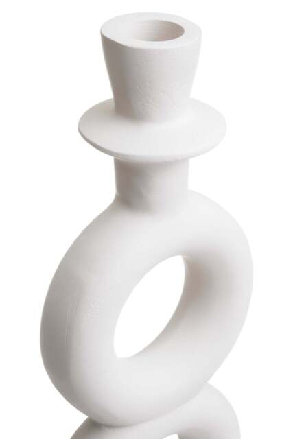 Virelia Cream Large Candle Holder - image 1