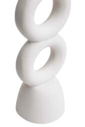 Virelia Cream Large Candle Holder - thumbnail 2