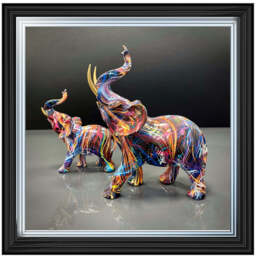 MD416 GRAFFITE ELEPHANT - thumbnail 4
