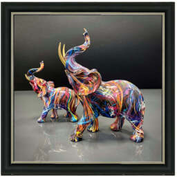 MD416 GRAFFITE ELEPHANT - thumbnail 6