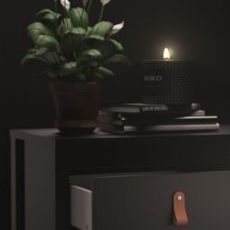 Barcelona Double Dresser 4+4 Drawers in Matt Black - thumbnail 6