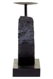 Charred Candle Harbour Mango Black Holder Wood Log Small - thumbnail 4