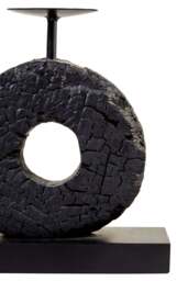 Charred Candle Harbour Mango Black Holder Wood Log Small - thumbnail 5