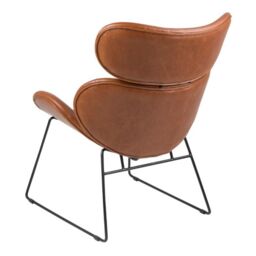 Lounge Chair in Brown  Cazar Collection - thumbnail 3