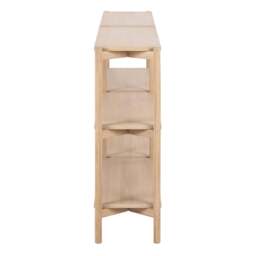 Braidwood Bookcase with 4 Shelves in White Oak Veneer - thumbnail 3