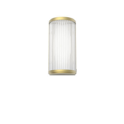 Versailles LED Wall light - / Glass slats - L 25 cm by Astro Lighting Gold