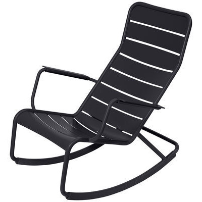 Luxembourg Rocking chair by Fermob Grey