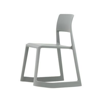 Tip Ton RE Chair - / Recycled plastic - Tilting & ergonomic by Vitra Grey