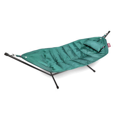 Headdemock Deluxe Hammock - with cushion and protection case by Fatboy Blue