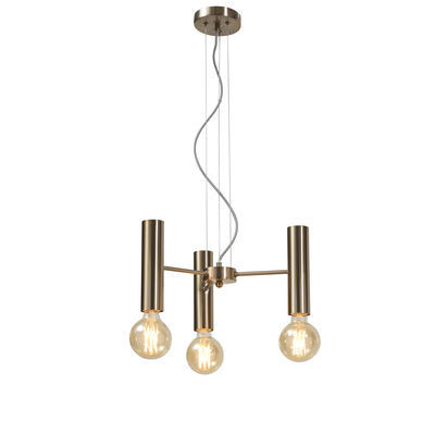 Cannes Multi Small Pendant - / 3 arms - Metal / Ø 40 cm by It's about Romi Gold