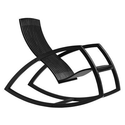 Gaivota Rocking chair - Rocking chair by Objekto Black