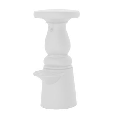New Antiques Bar stool - H 76 cm - Plastic by Moooi White