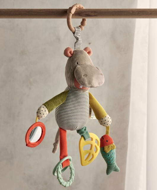 Babyplay Jangly Henry Hippo