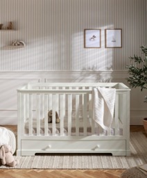Oxford Cotbed - Off-White