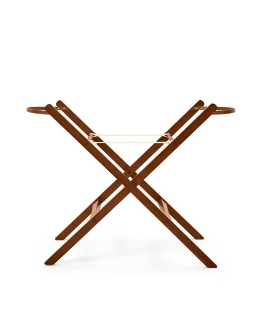 The Little Green Sheep Moses Basket Stand - Walnut